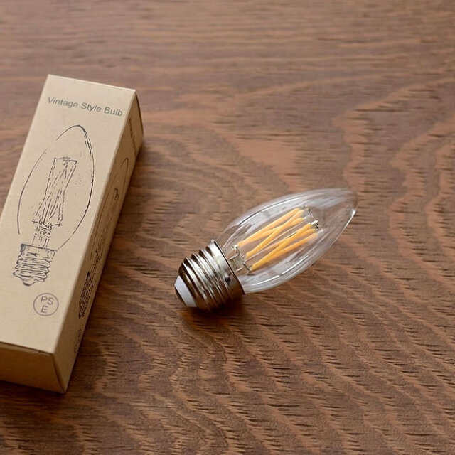 LED電球 E26 シャンデリア型 40W相当 調光対応