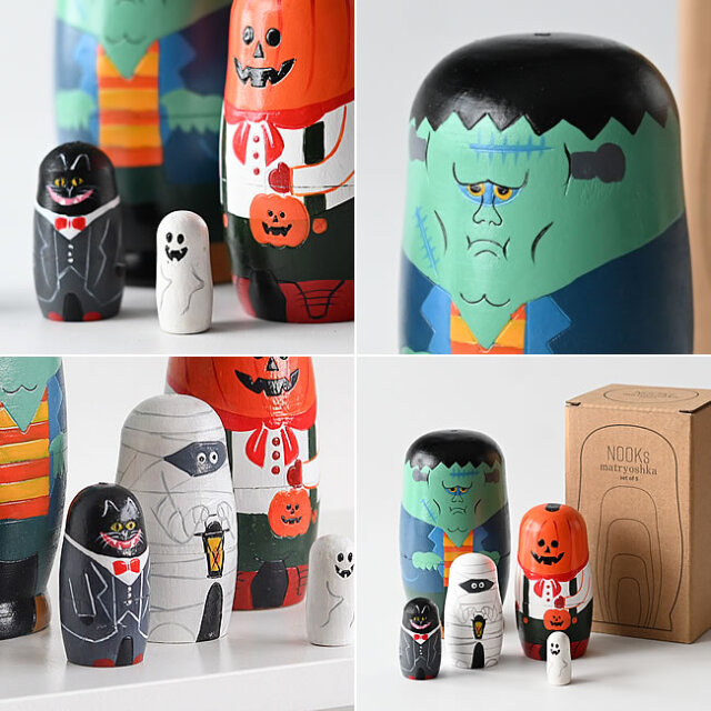 NOOKs マトリョーシカ モンスター、ハロウィン | ゼネラルストア オルネ