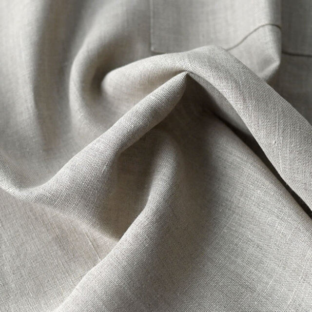 アンティーク オープンドローンワーク 大変滑らかな極細リネン スクエアクロス fog linen work スクエア クロスエプロン ナチュラル | ゼネラルストア
