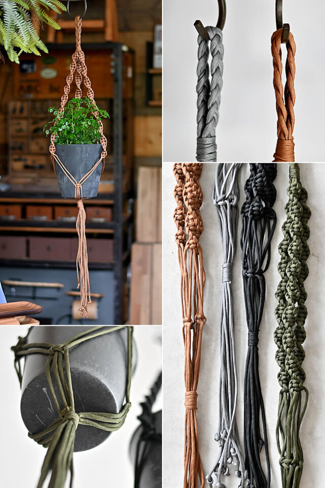 パラコード マクラメハンガー | ゼネラルストア オルネ