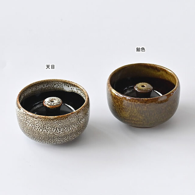 焼き物　お香焚 抹茶碗のお香立て | ゼネラルストア オルネ