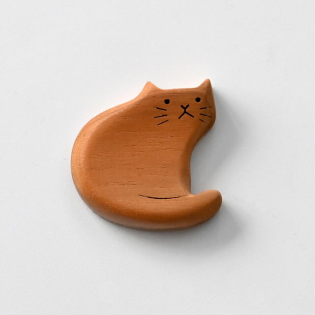猫たちの表情に癒される木製箸置き Cozy Cat カトラリーレスト