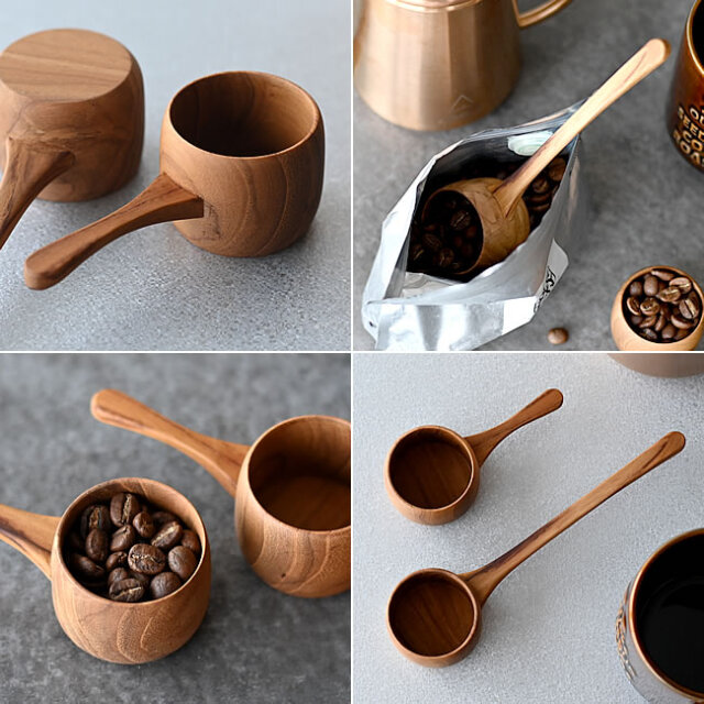 ネイタルデザイン 木製 コーヒー メジャー 約8cm ネイタルデザイン 木製 コーヒー メジャー 約8cm - メルカリ