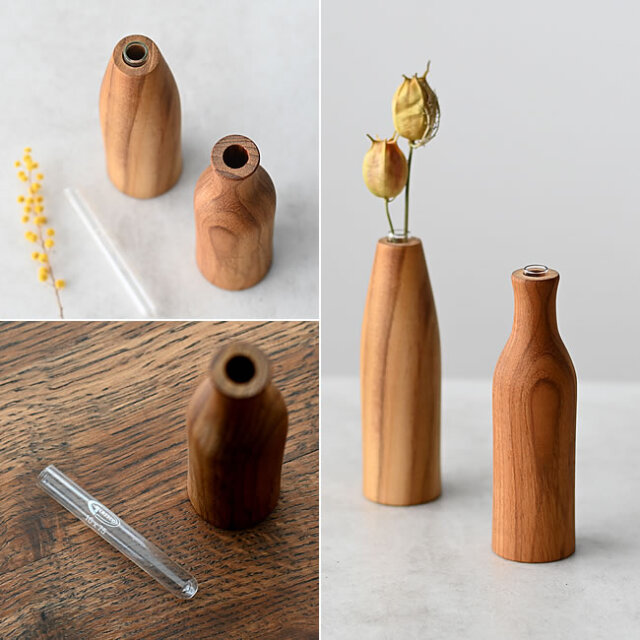 WOOD フラワーベース ノッポ | ゼネラルストア オルネ