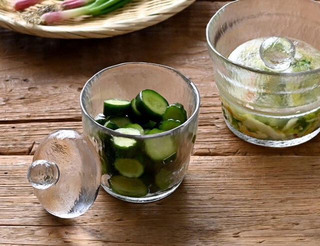 ガラスの浅漬け鉢 | ゼネラルストア オルネ