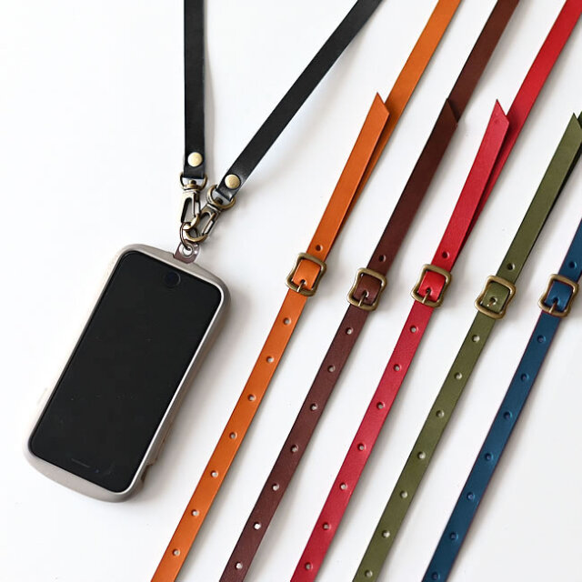 Lien レザーストラップ スマホ カメラ ポーチ | ゼネラルストア オルネ