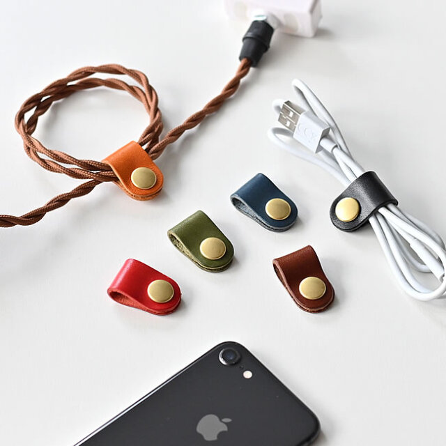 アクセサリー pd Lien レザーコードホルダー | ゼネラルストア オルネ