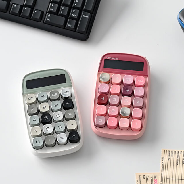 MOMENT カリキュレーター 卓上電卓 | ゼネラルストア オルネ
