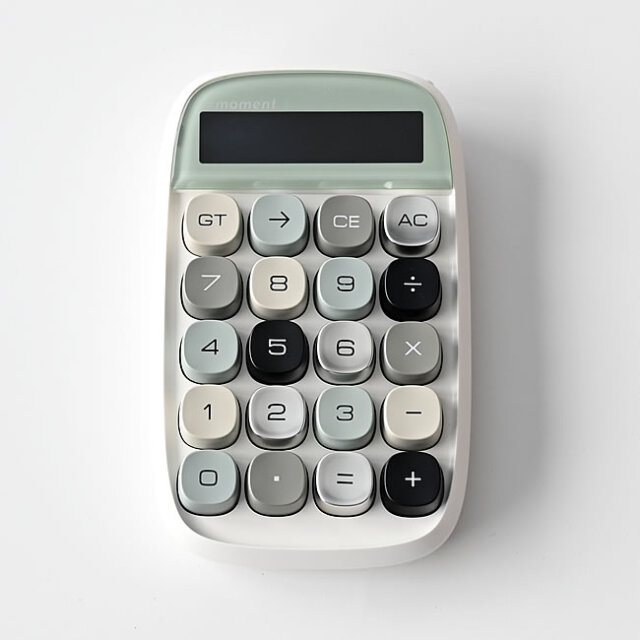 MOMENT カリキュレーター 卓上電卓 | ゼネラルストア オルネ