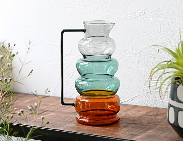 MOSER モーゼル　美しいガラス製ピッチャー 緑　金彩 MOSER モーゼル 美しいガラス製ピッチャー 緑 金彩 MOSER モーゼル