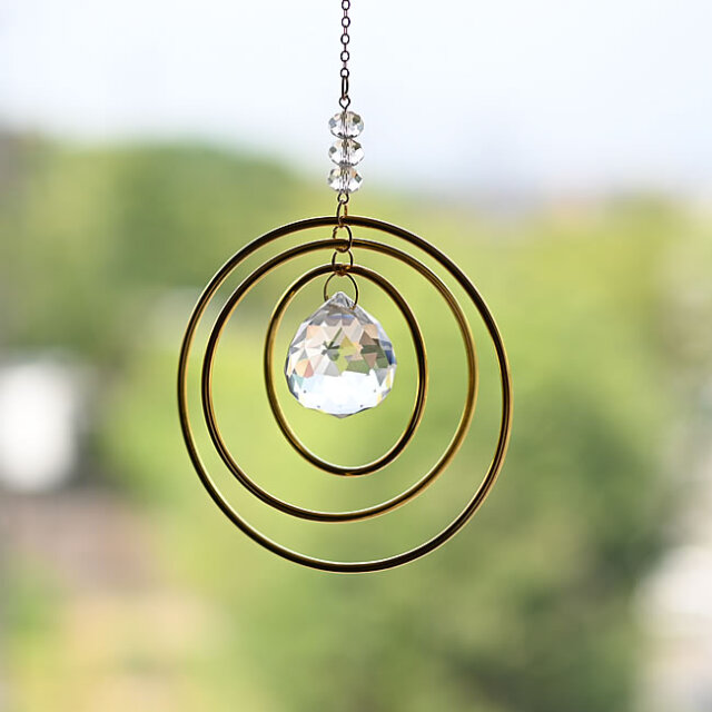 サンキャッチャー♡ハンドメイド「迫力の60mmペンデローク♪」 Glarin サンキャッチャー | ゼネラルストア オルネ