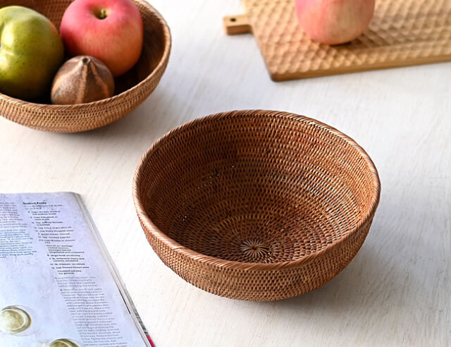 アタのラウンドバスケット | ゼネラルストア オルネ