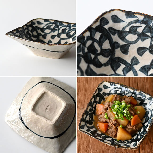 アジア　骨董　水差し　陶器　ヴィンテージ　唐草模様 アジア 骨董 水差し 陶器 ヴィンテージ 唐草模様