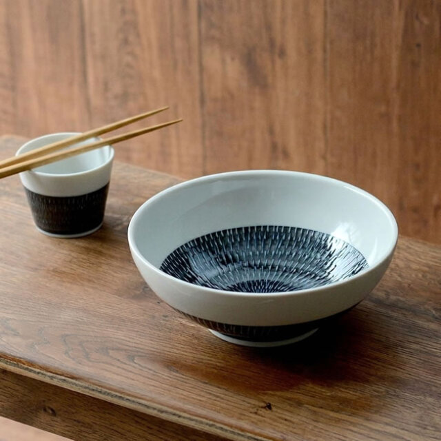 とびかんな 深型麺鉢