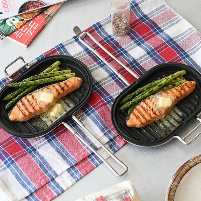 家事問屋 パニーニパン ホットサンドやグリル料理に使えるIH対応