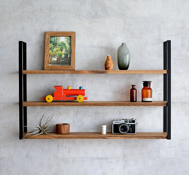 Able シェルフブラケット スリム 3段 | ゼネラルストア オルネ