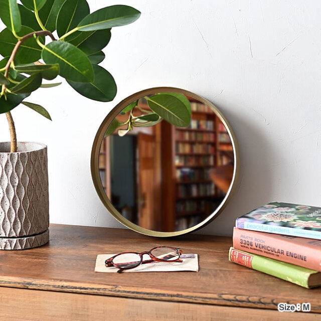 Grocia メタルラウンドミラー | ゼネラルストア オルネ