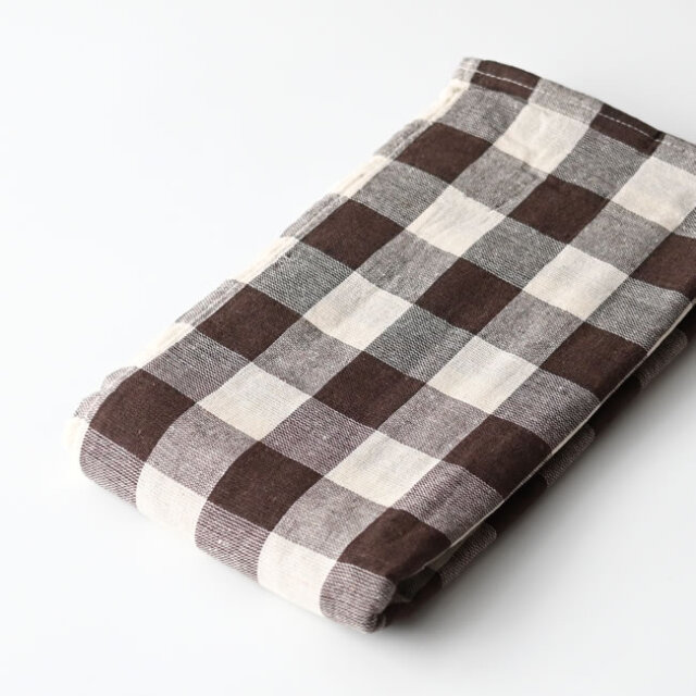 イタワ織り チェック柄 マルチカバー 225×150cm｜ゼネラルストア オルネ