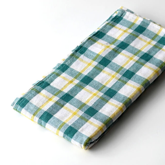 イタワ織り チェック柄 マルチカバー 225×150cm｜ゼネラルストア オルネ