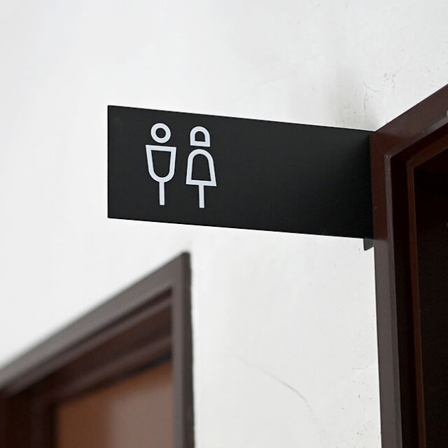 ANGLE トイレサイン | ゼネラルストア オルネ