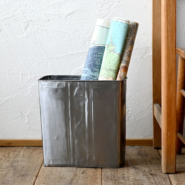 PUEBCO スチールトラッシュカン レクト | ゼネラルストア オルネ