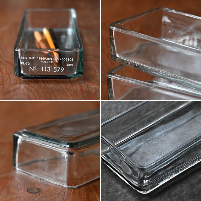 PUEBCO ガラスオーガナイザー GLASS STACKING ORGANIZER | ゼネラル
