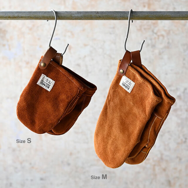 訳有り★handoutレザーミトンSサイズblack/orange手が出せる手袋 訳有り☆handoutレザーミトンSサイズblack/orange手が出せる手袋