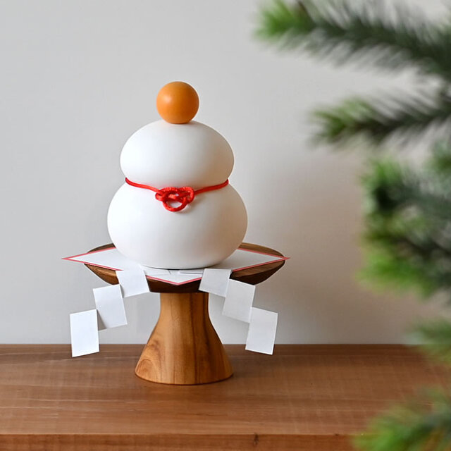 雪だるま / 鏡餅 2WAY オブジェ | ゼネラルストア オルネ