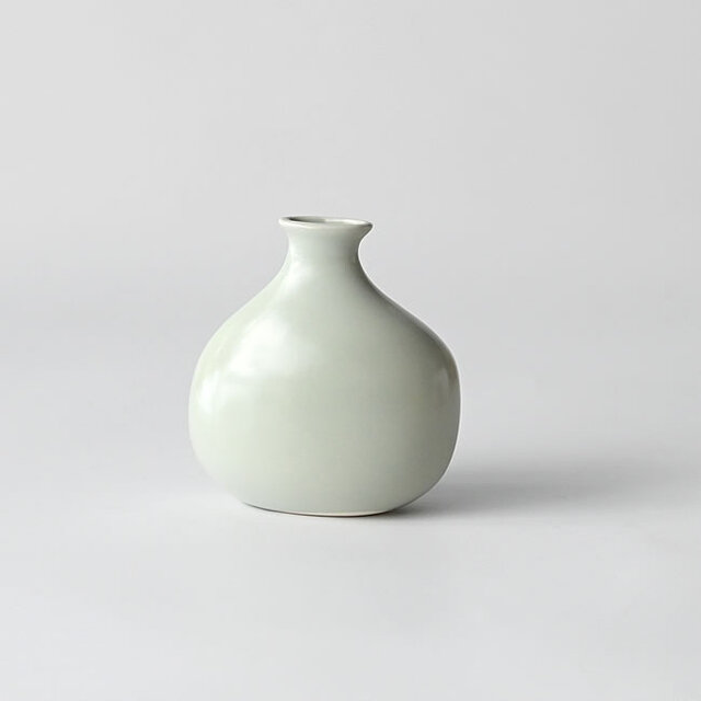 半磁器フラワーベース,北欧花瓶,陶器花器,一輪挿し,インテリア雑貨