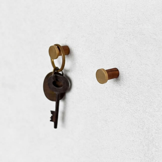 BRASS & WOOD ウォールピンフック *