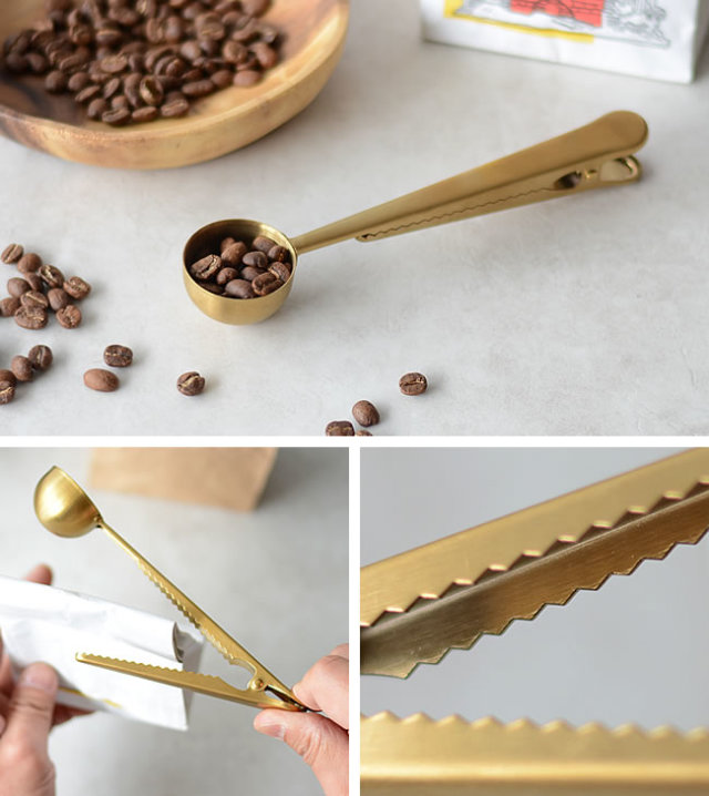 クリップ付き コーヒーメジャースプーン | ゼネラルストア オルネ