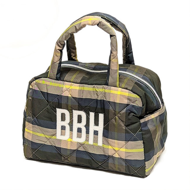 BBH キルティング ミニボストン CHECK