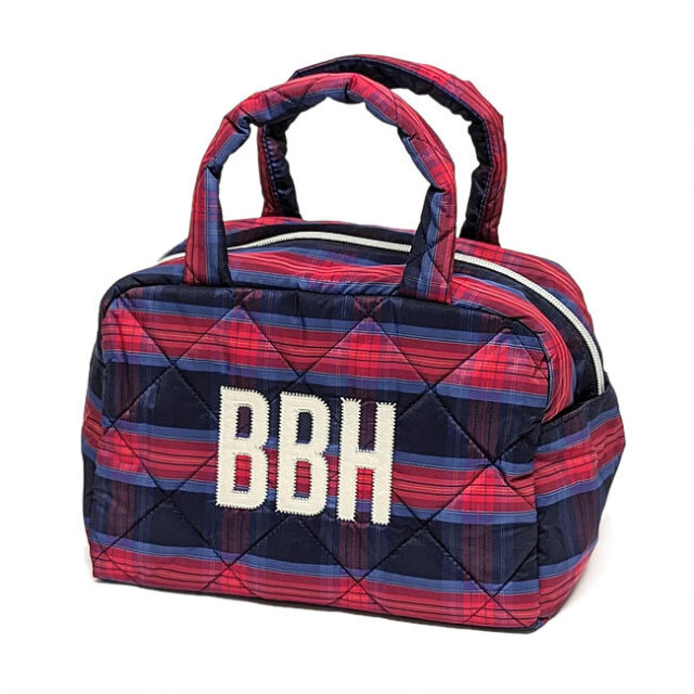 BBH キルティング ミニボストン CHECK