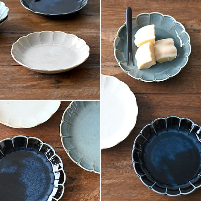 belleek ベリーク ニューシェル ケーキ皿 プレート セット ② 小さいサイズのケーキ皿 スノーホワイトシリーズ【春名芙蓉