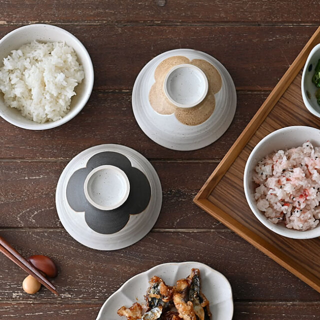 粉引吸出し茶碗　5個 楽天市場】急須 湯呑み セット 粉引グレー 送料無料 一部地域除