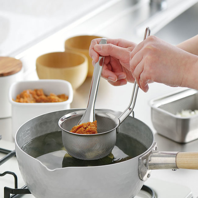 家事問屋 パンチング味噌こしセット | ゼネラルストア オルネ