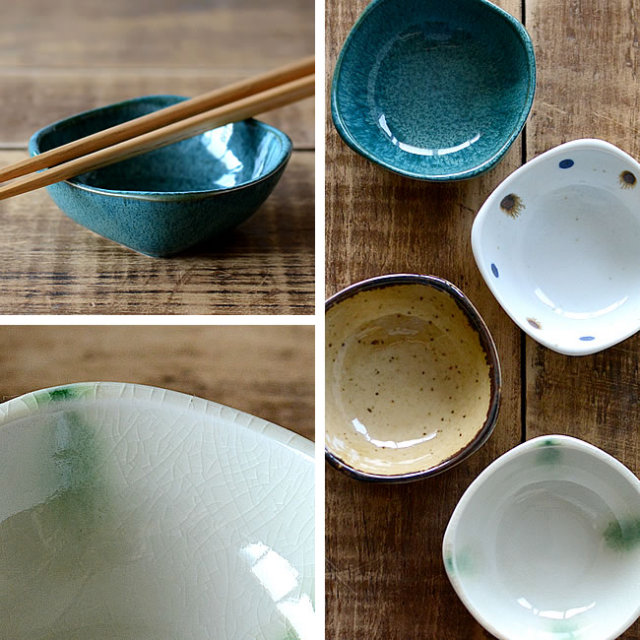 お買い得！SALE！不揃い商品　小鉢15個 I ミニ鉢：色小鉢取り合わせ（直径約3.3cm×高さ2cm） 3個セット