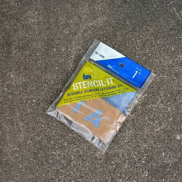 ステンシルイット 1インチ *