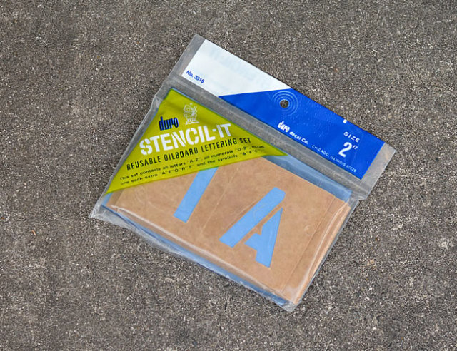 ステンシルイット 2インチ ナチュラル雑貨のオルネ ナチュラル