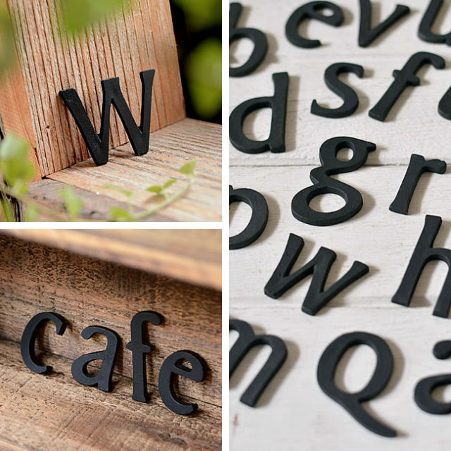 ブラスレター アルファベット S 小文字 表札用切り文字 ナチュラル