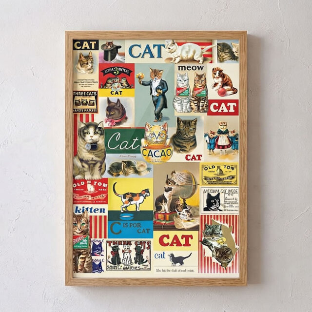 Cavallini & Co. ポスター Cavallini & Co. ポスター キャット