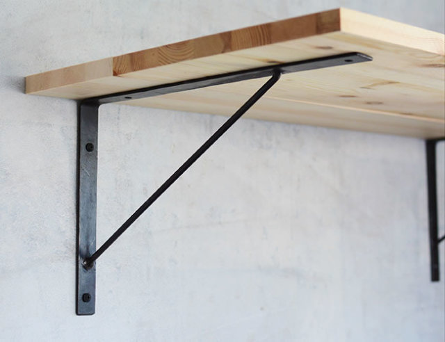 DELTA アイアンブラケット L アイアン棚受け | ゼネラルストア