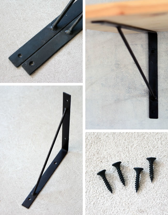 DELTA アイアンブラケット L アイアン棚受け | ゼネラルストア オルネ