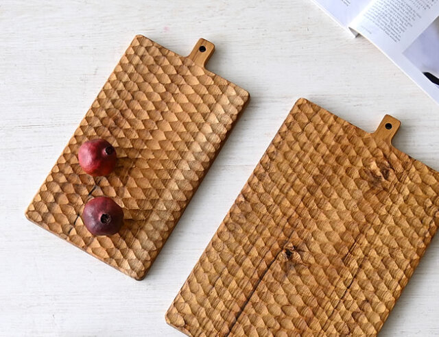 手彫りのカッティングボード レクト | ゼネラルストア オルネ