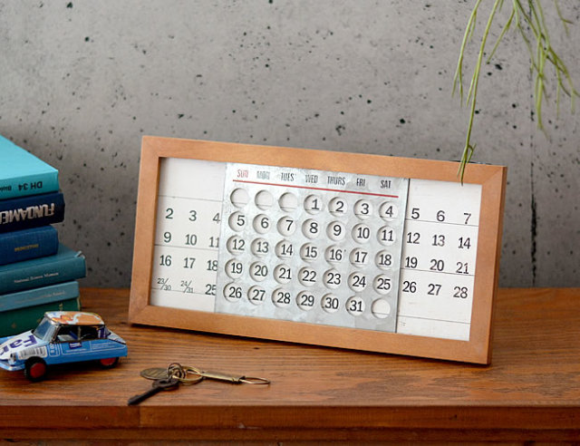WOODEN 万年カレンダー | ゼネラルストア オルネ