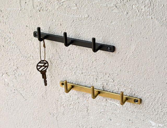 アイアン L字3フック ナチュラル雑貨のオルネ ナチュラルテイストな