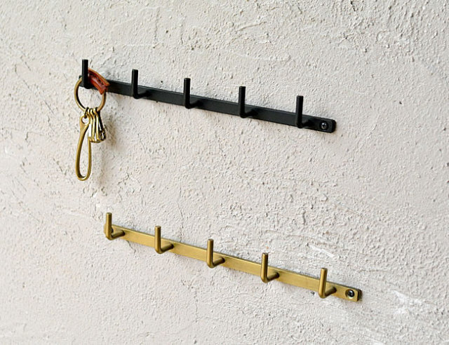 アイアン L字5フック ナチュラル雑貨のオルネ ナチュラルテイストな