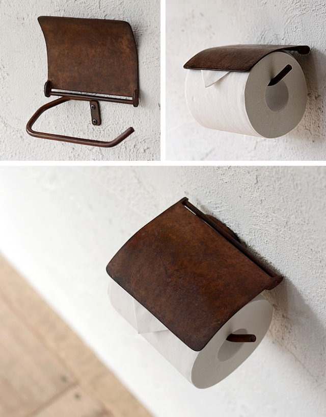 トイレットペーパーホルダー ラスティック ナチュラルインテリア 生活