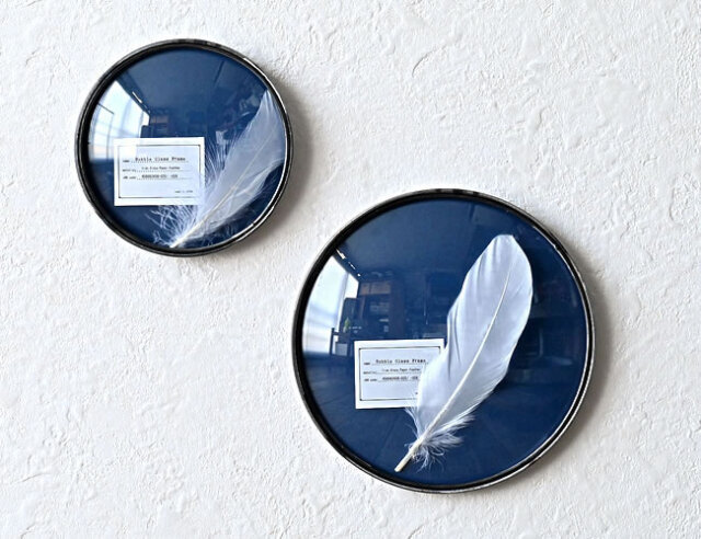 青と透明ガラスのフォトフレーム 青と透明ガラスのフォトフレーム