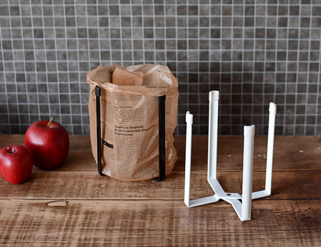 ポリ袋 エコホルダー タワー 生ごみ入れ ペットボトル乾燥 ゼネラルストア オルネ